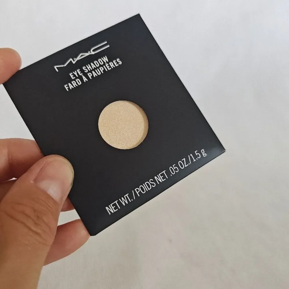 Mac Eyeshadow Nylon Pro Palette Refill Single Warm Light Gold‎ Shimmer Metallic